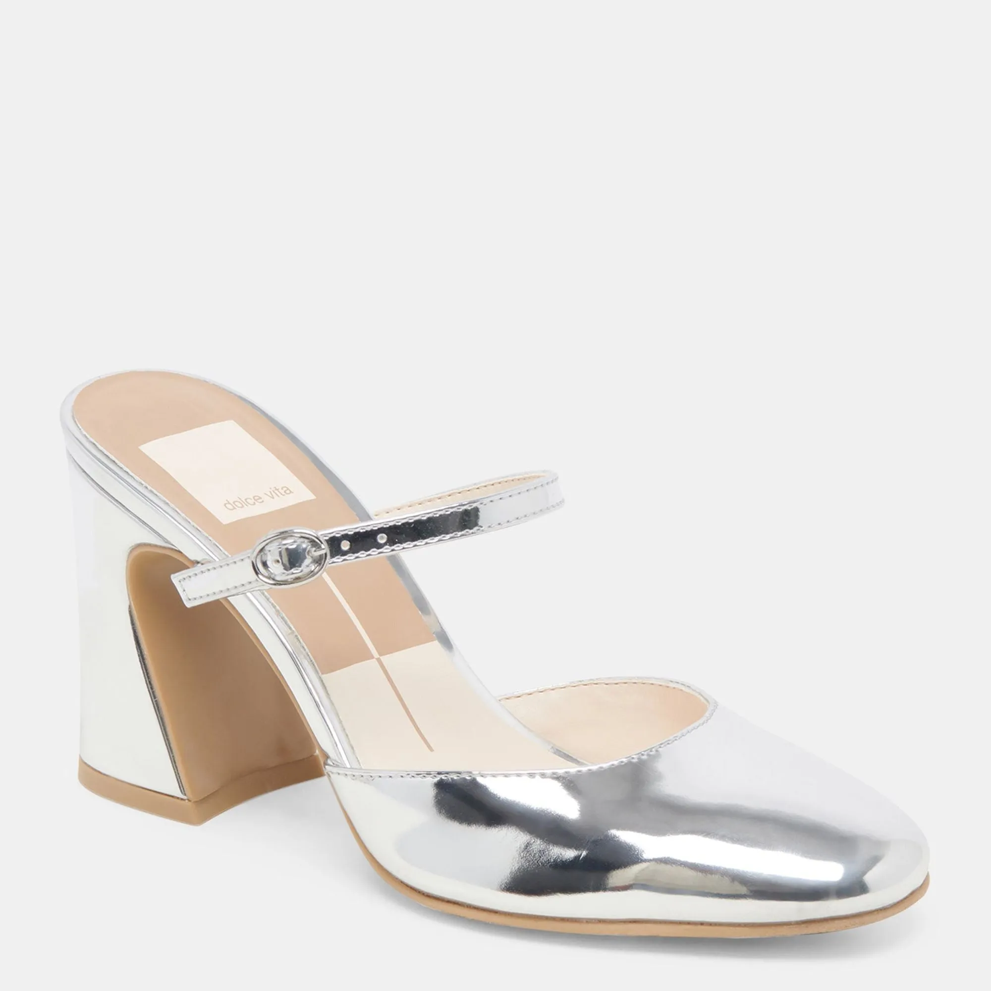 Bienne Heels Silver Stella