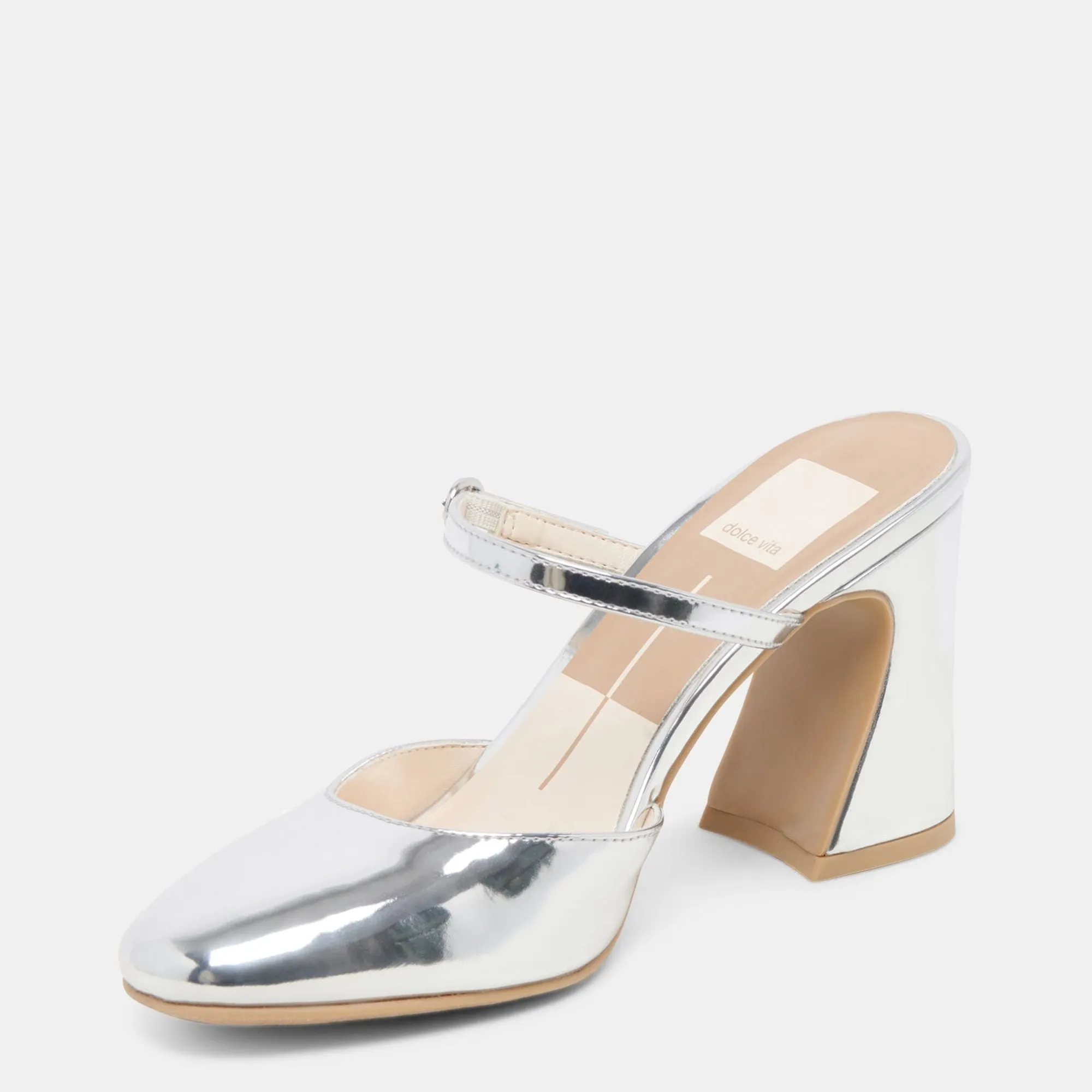 Bienne Heels Silver Stella