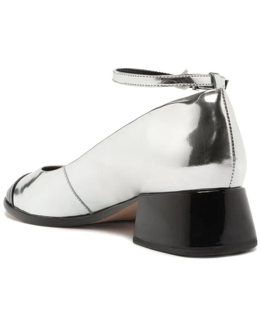 SCHUTZ Dorothy Casual Leather & Patent Pump