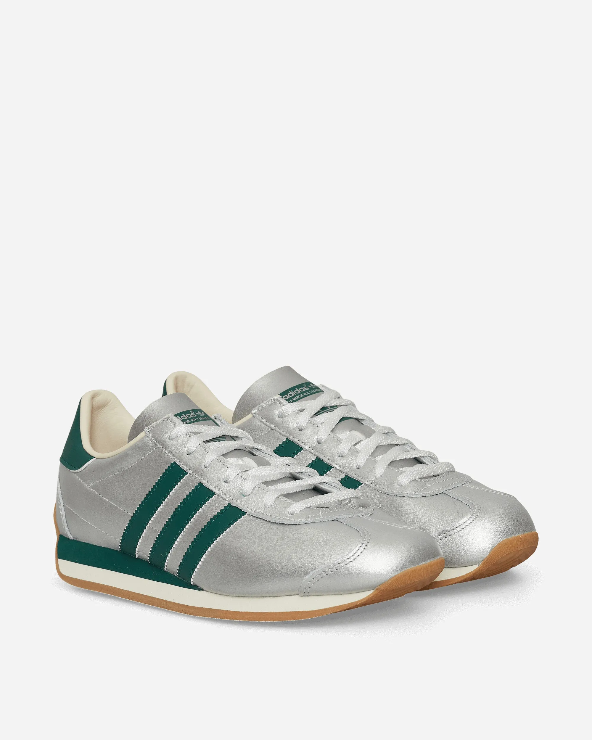 Women's Country OG Sneakers Silver Metallic / Collegiate Green