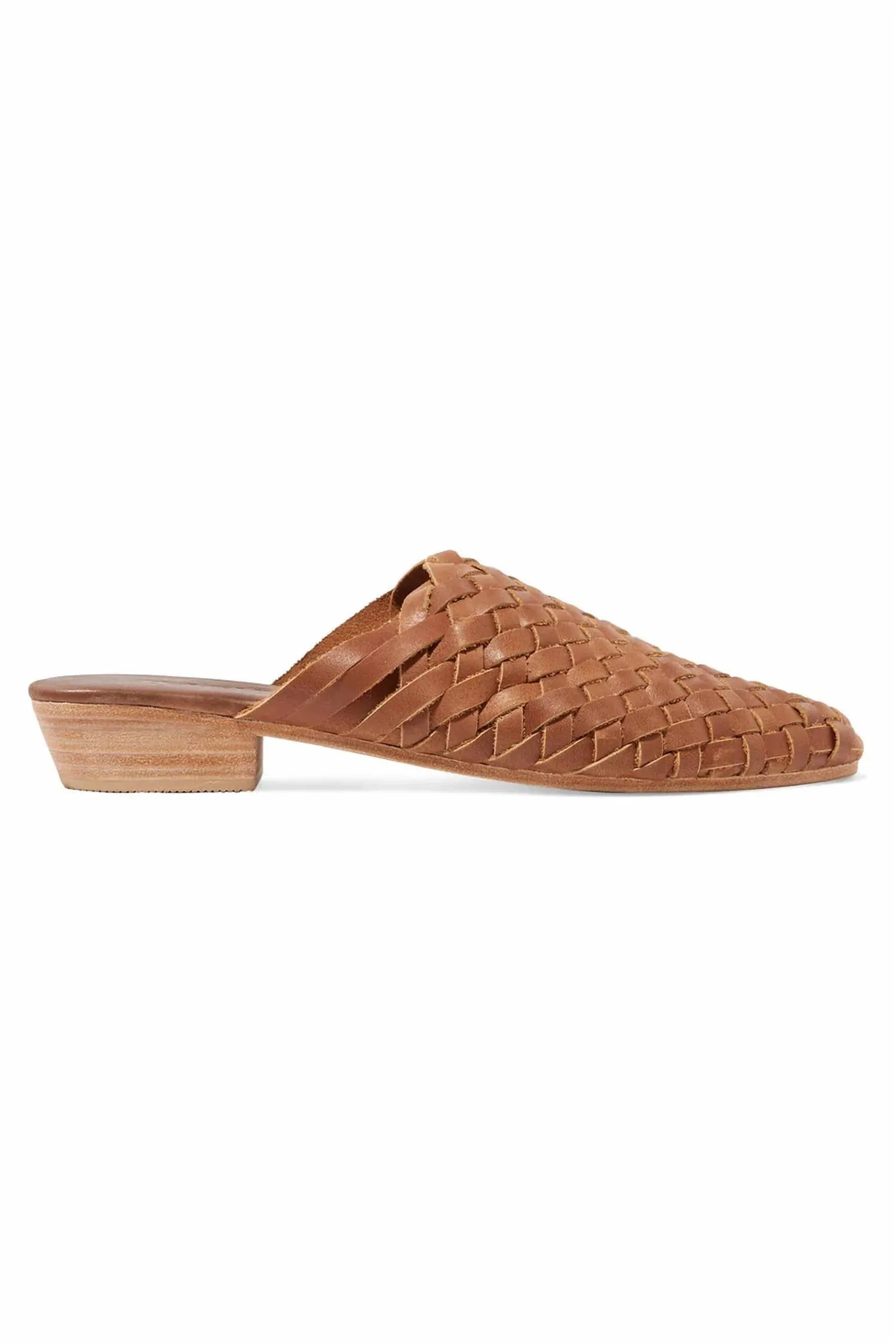 Women's Paris Woven Mules In Tan