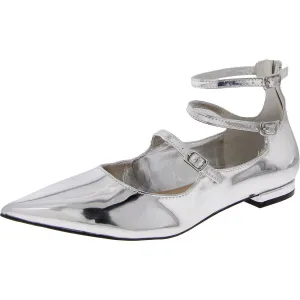 Womens Pointed Toe Casual Ankle Strap