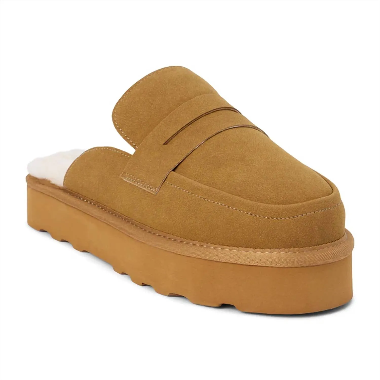 Women's Stowe Mule In Chestnut