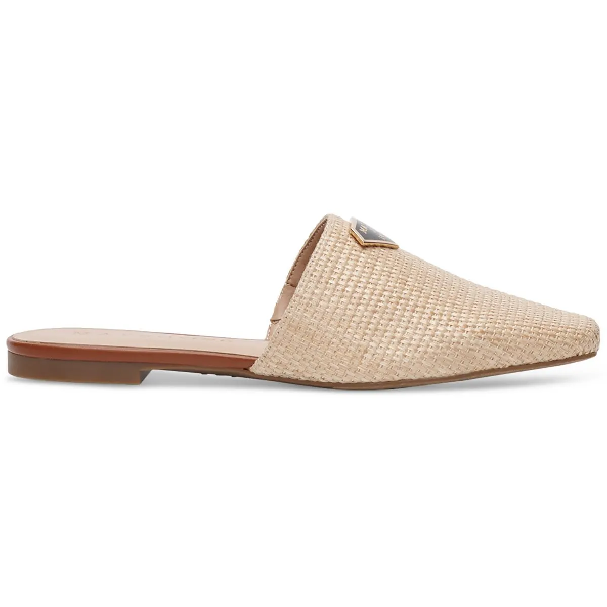 Womens Woven Flat Mules